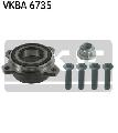 Zestaw łożysk koła do Porsche, VKBA 6735, SKF w ofercie sklepu e-autoparts.pl 